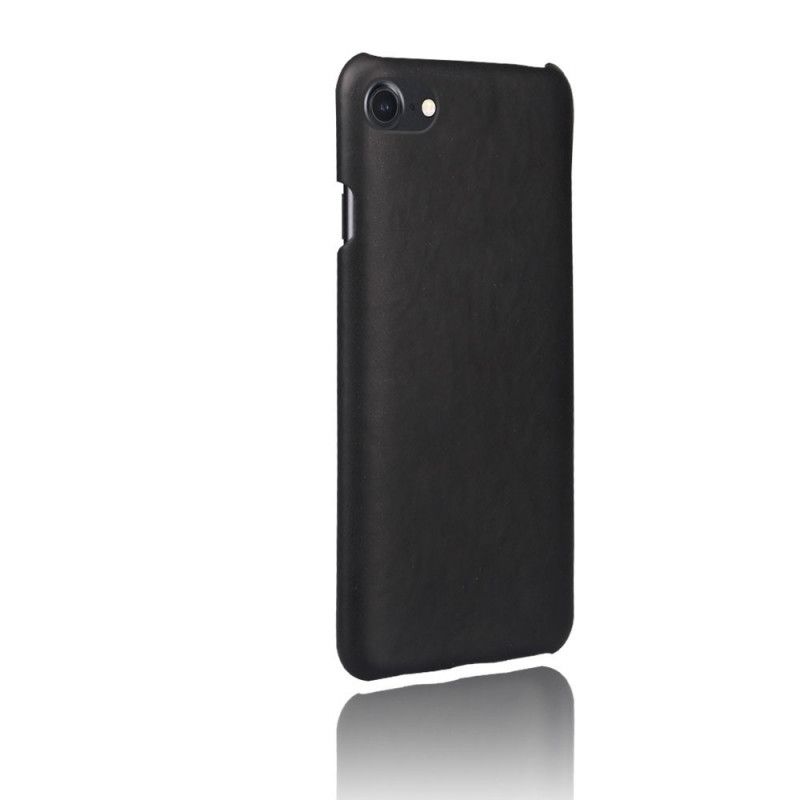 Deksel iPhone 7 / 8 / SE 2 Svart Ksq Skinneffekt