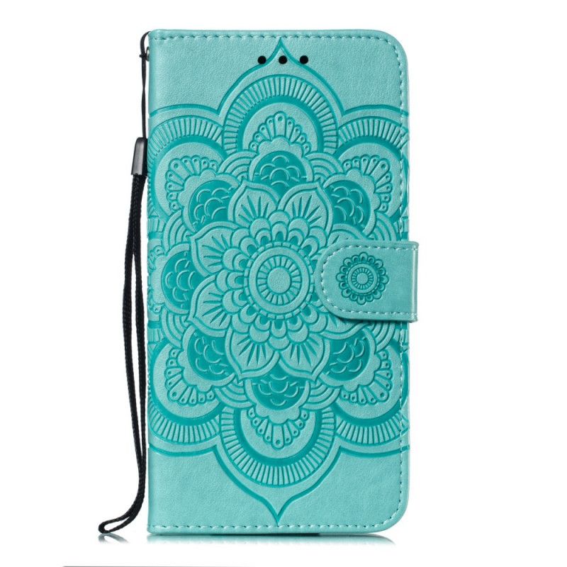 Folio Deksel iPhone 7 / 8 / SE 2 Svart Hele Mandalaen