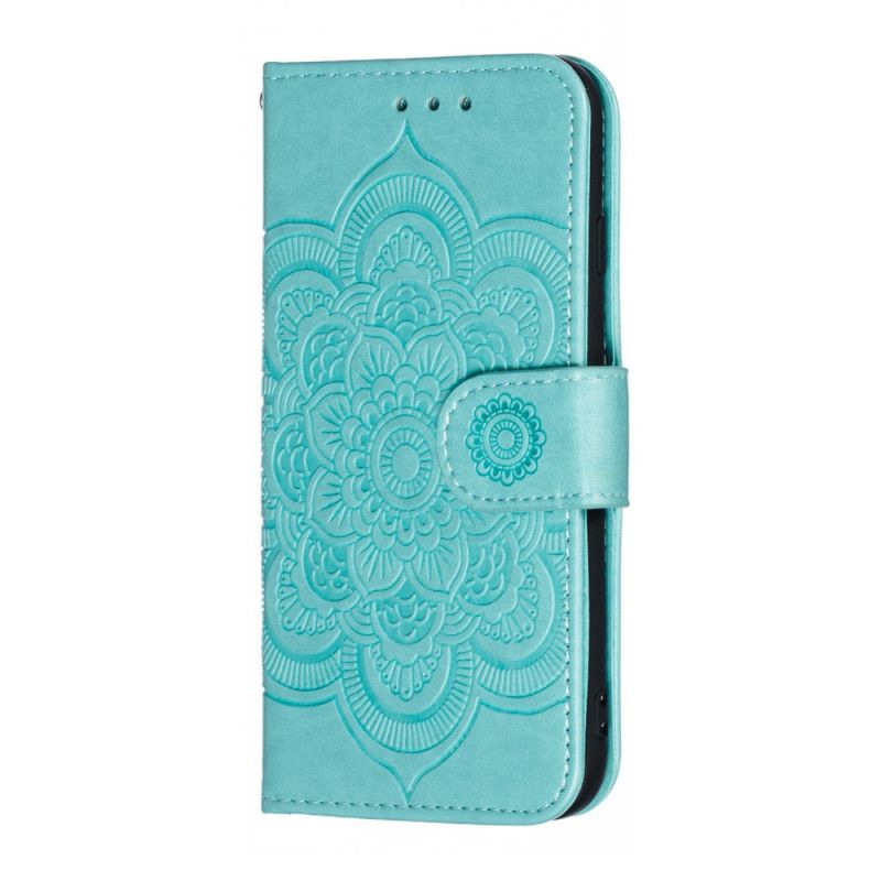 Folio Deksel iPhone 7 / 8 / SE 2 Svart Hele Mandalaen