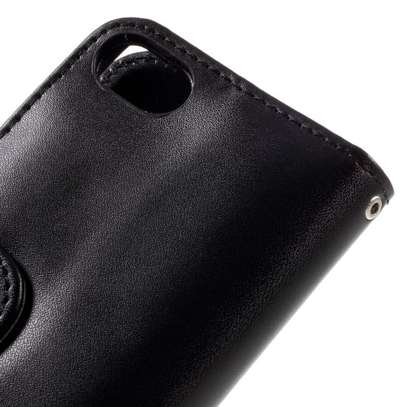 Folio Deksel iPhone 7 / 8 / SE 2 Vanlig Skinnstil Beskyttelse
