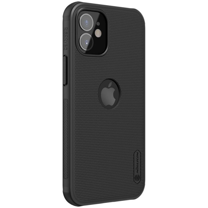 Deksel iPhone 12 Mini Svart Matt Nillkin
