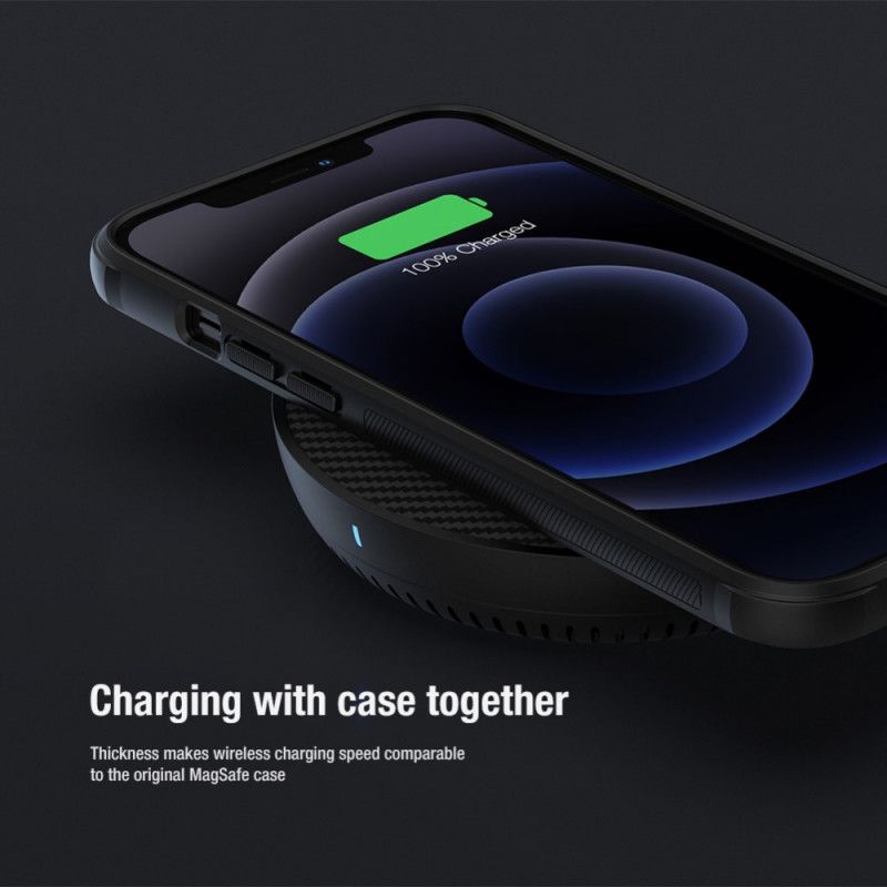 Deksel iPhone 12 Mini Svart Matt Nillkin