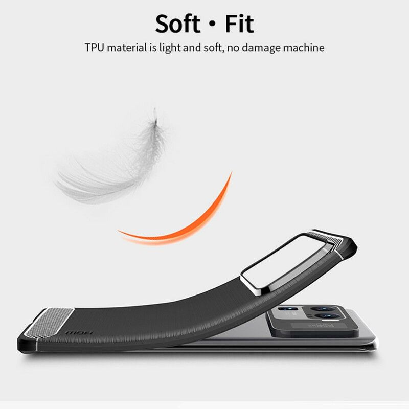 Deksel Xiaomi Mi 11 Ultra Børstet Karbonfiber Mofi