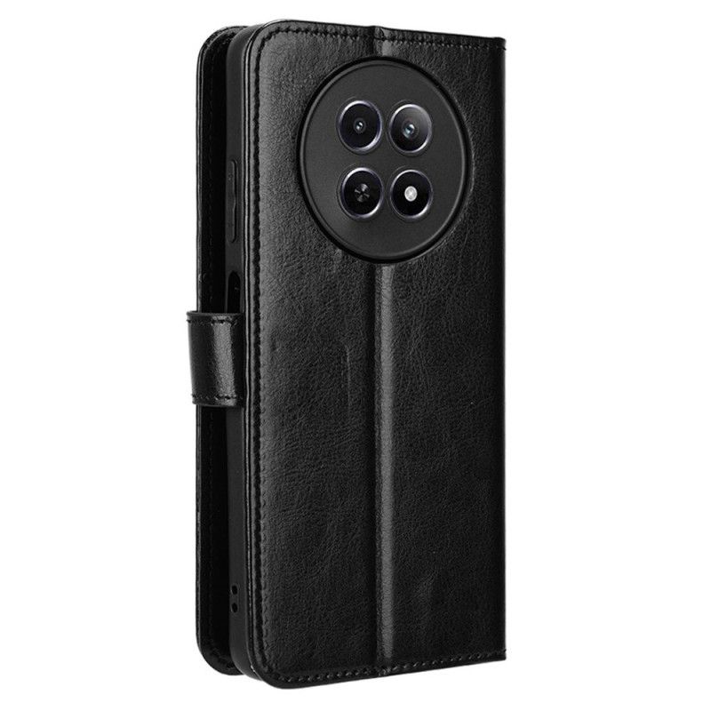 Lærdeksel Folio Deksel Realme 12 / 12x 5g Prangende Kunstskinn