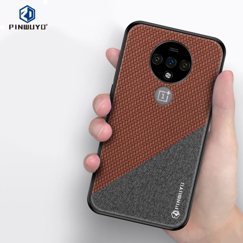 Deksel for OnePlus 7T Svart Pinwuyo Hederserie