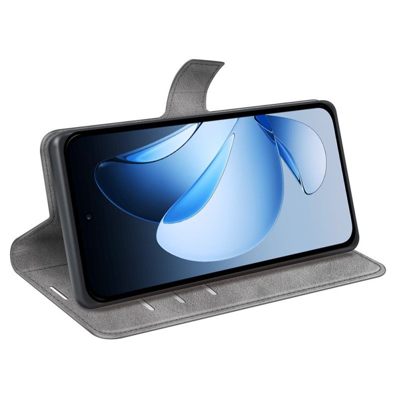 Folio Deksel Oppo Reno 13 5g Skinnstil