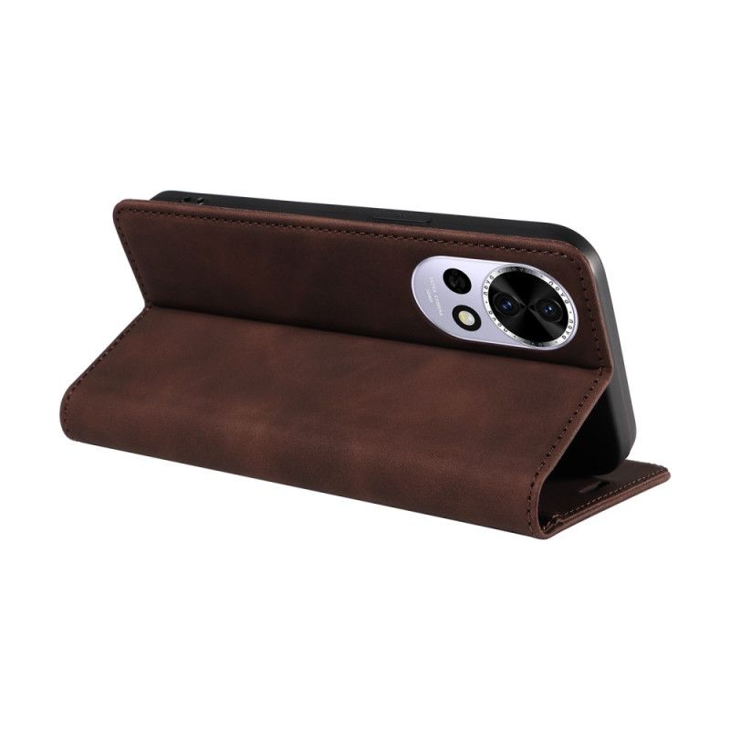 Folio Deksel Huawei Nova 13 Betopnice Lommebok Med Semsket Skinn Beskyttelse Deksel