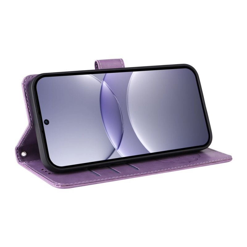 Folio Deksel Huawei Nova 13 Blomstermønster