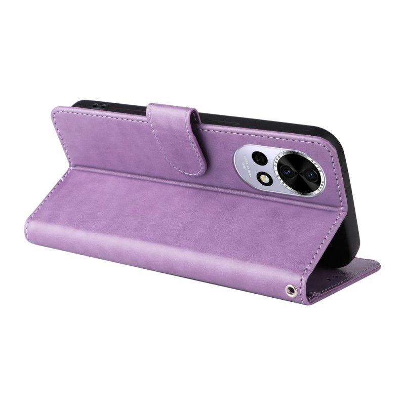 Folio Deksel Huawei Nova 13 Blomstermønster