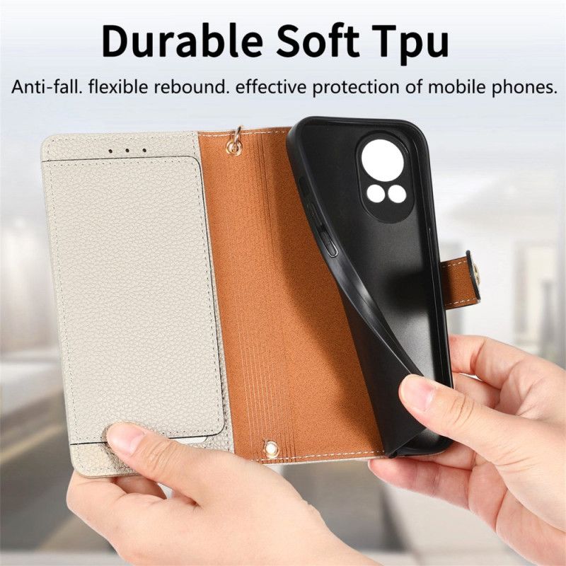 Folio Deksel Huawei Nova 13 Rfid-hjertelommebok