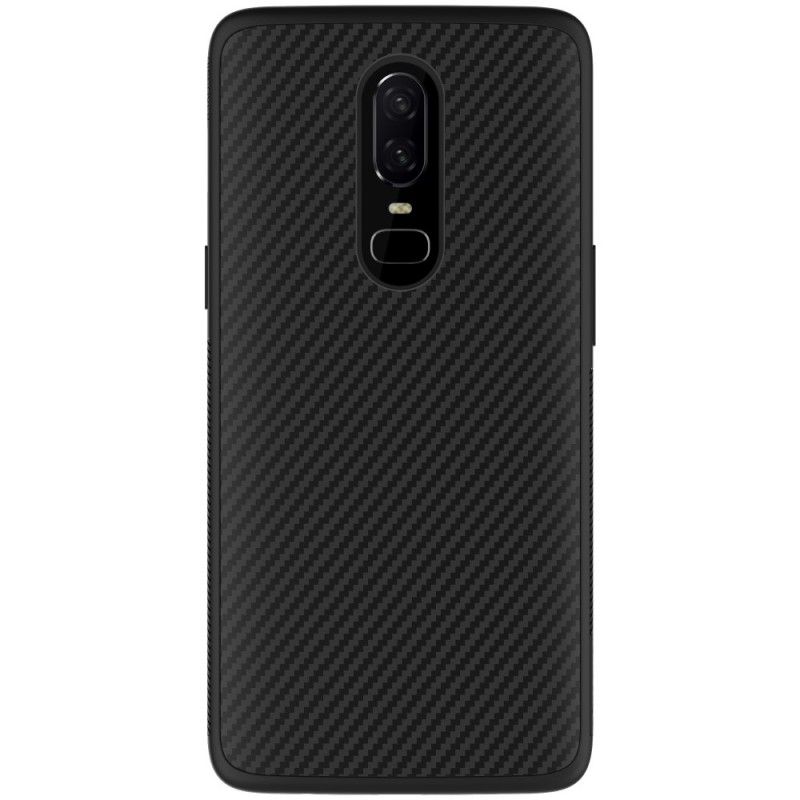 Deksel OnePlus 6 Nillkin Syntetisk Fiber Og Magnetfolie