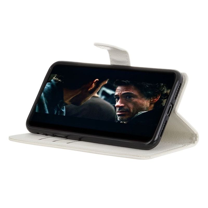 Folio Deksel Huawei P Smart Plus 2019 Brun Retro Kunstlær
