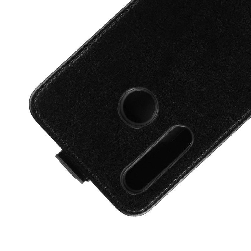 Folio Deksel Huawei P Smart Plus 2019 Svart Sammenleggbar Skinneffekt