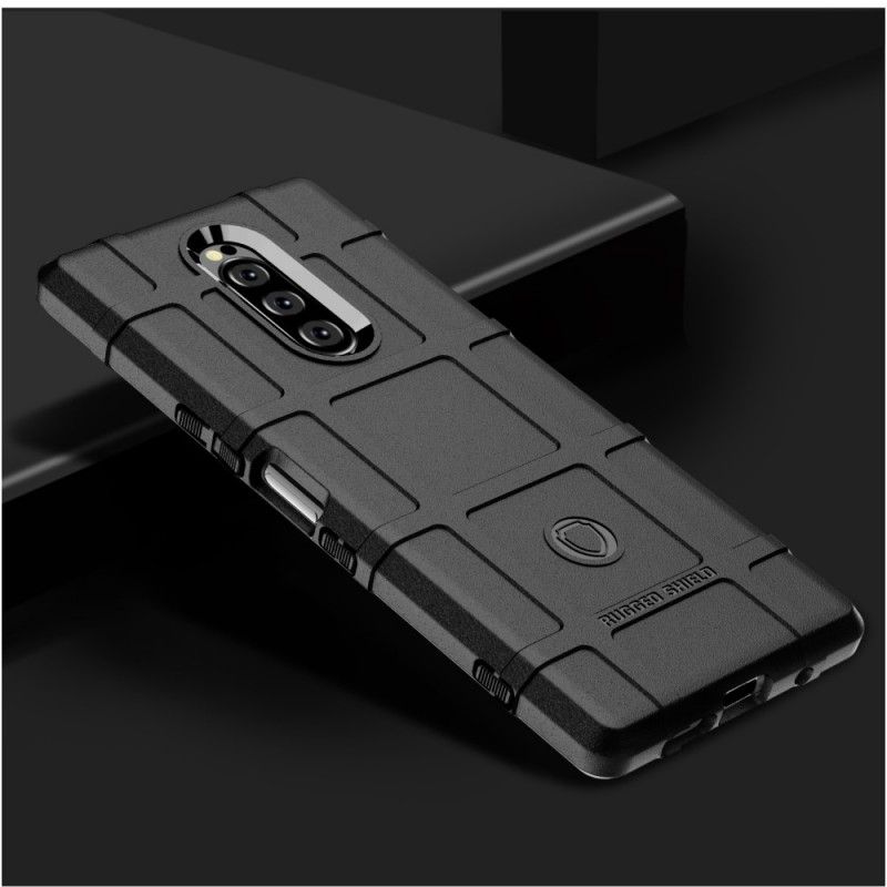 Deksel Sony Xperia 1 Svart Robust Skjold Beskyttelse