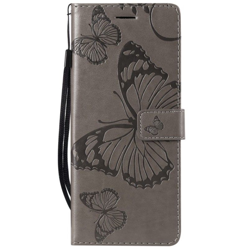 Folio Deksel for Sony Xperia 1 Kjempestore Sommerfugler
