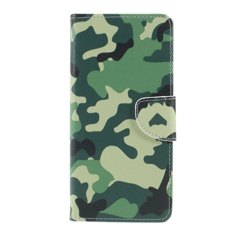 Folio Deksel Sony Xperia 1 Militær Kamuflasje Beskyttelse