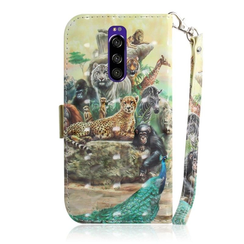 Folio Deksel Sony Xperia 1 Tanga Safaridyr