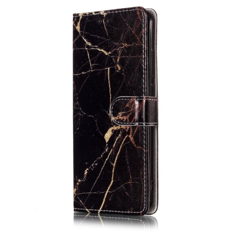 Folio Deksel Xiaomi Redmi Note 5 Svart Marmor Beskyttelse