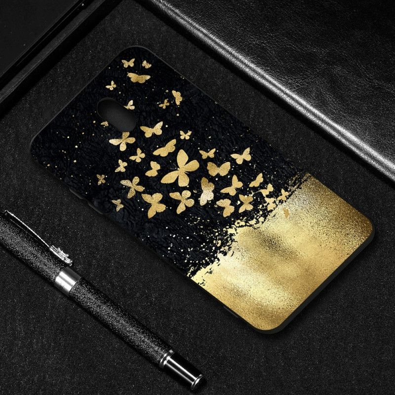 Deksel Xiaomi Redmi 8A Fleksible Silikonfugler