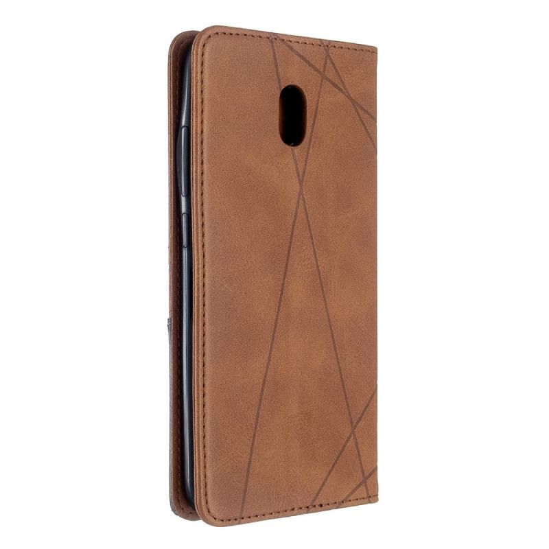 Folio Deksel Xiaomi Redmi 8A Rød Mobildeksel Artiststil