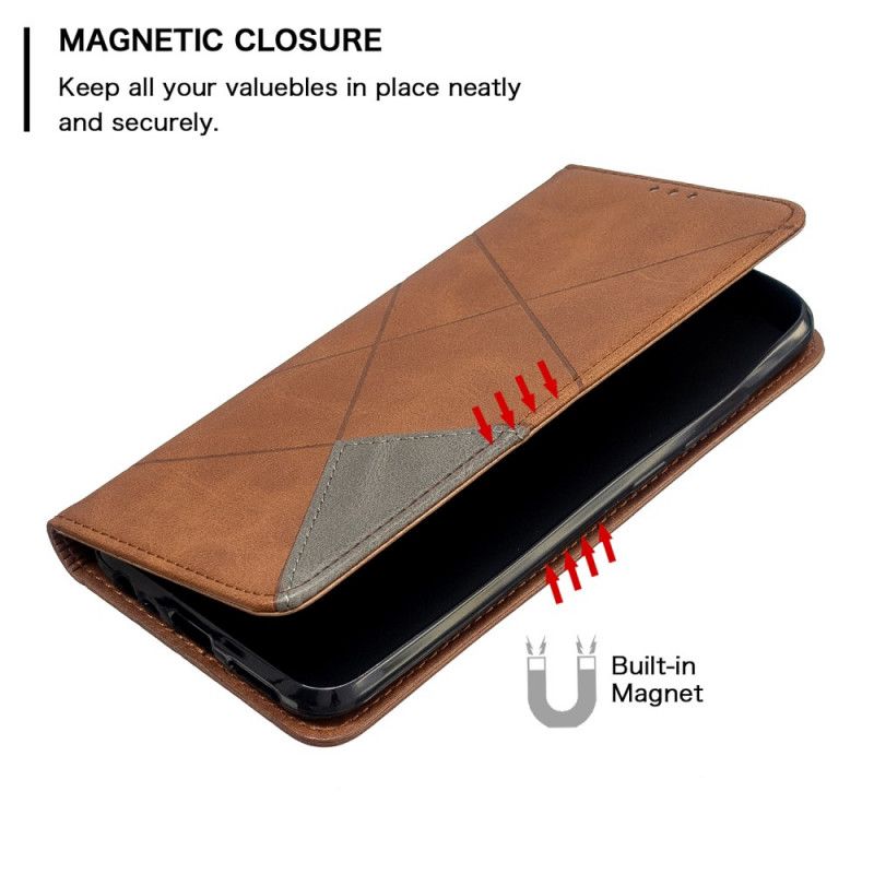 Folio Deksel Xiaomi Redmi 8A Rød Mobildeksel Artiststil