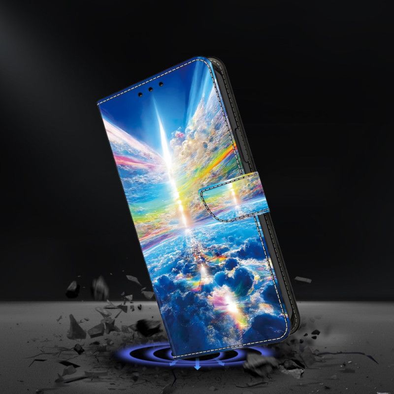 Folio Deksel Til Google Pixel 9 Pro Xl Fargerik Himmel