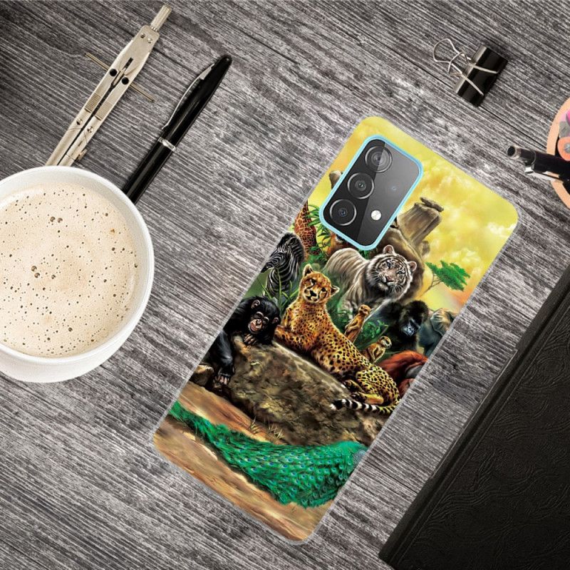 Deksel Samsung Galaxy A72 4G / A72 5G Safaridyr