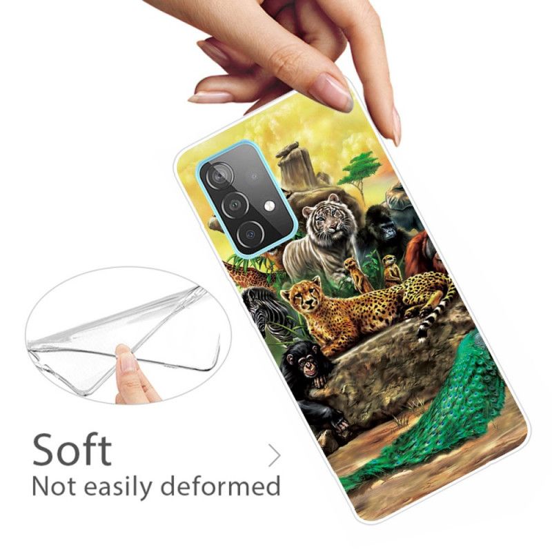 Deksel Samsung Galaxy A72 4G / A72 5G Safaridyr