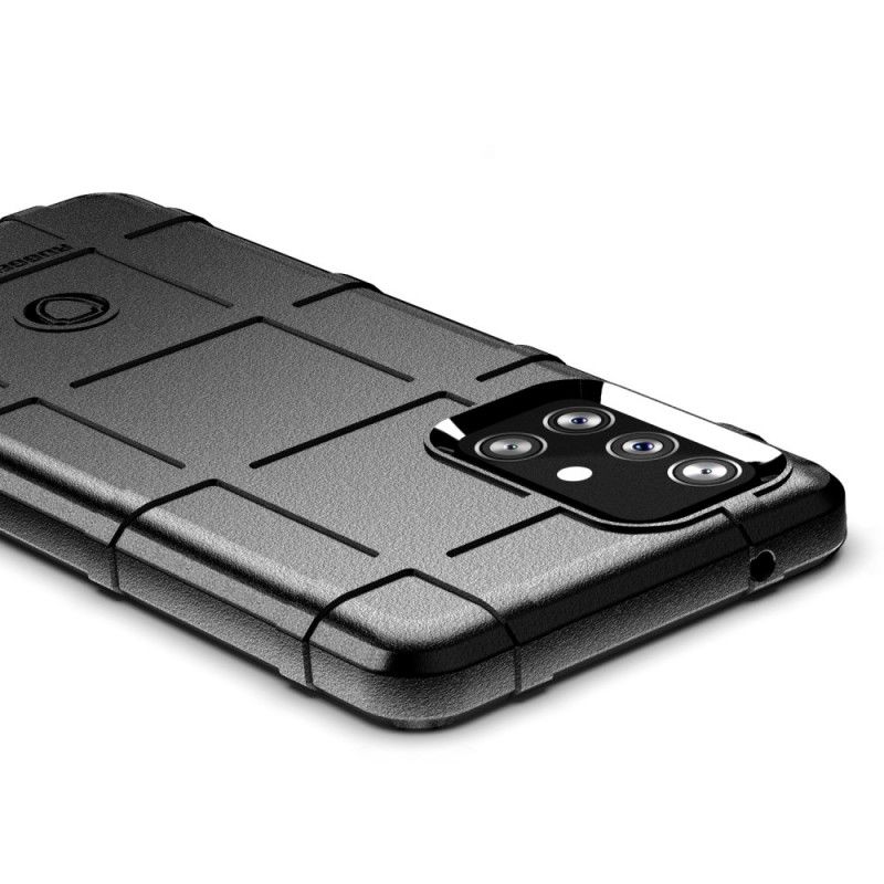 Deksel Samsung Galaxy A72 4G / A72 5G Svart Robust Skjold
