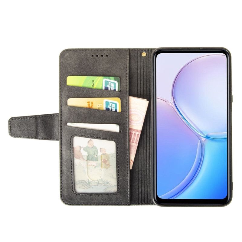 Folio Deksel Xiaomi 14 Pro Idewei Geometriske Linjer