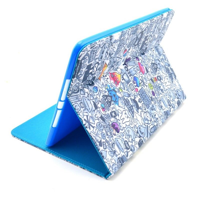 Folio Deksel iPad Mini 4 Graffiti Anti-fall