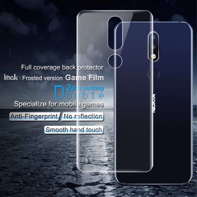 Beskyttelse Av Herdet Glass For Nokia 7.1 Skjermen
