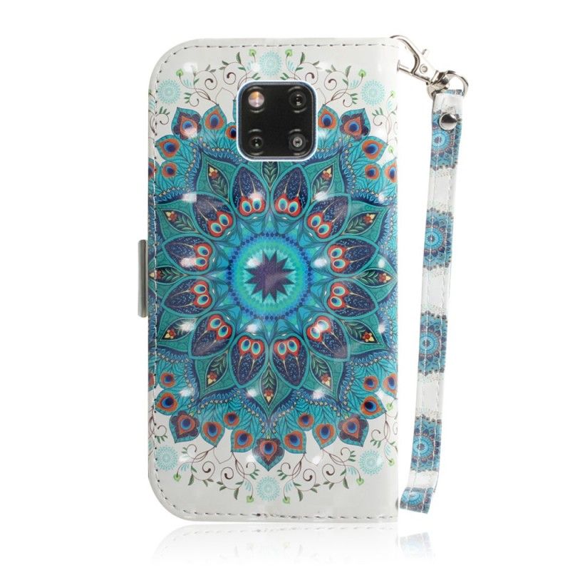 Folio Deksel Huawei Mate 20 Pro Mesterlig Manda Med Tanga