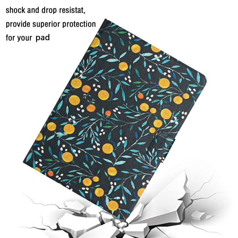 Folio Deksel iPad Pro 10.5" Grå Blomster