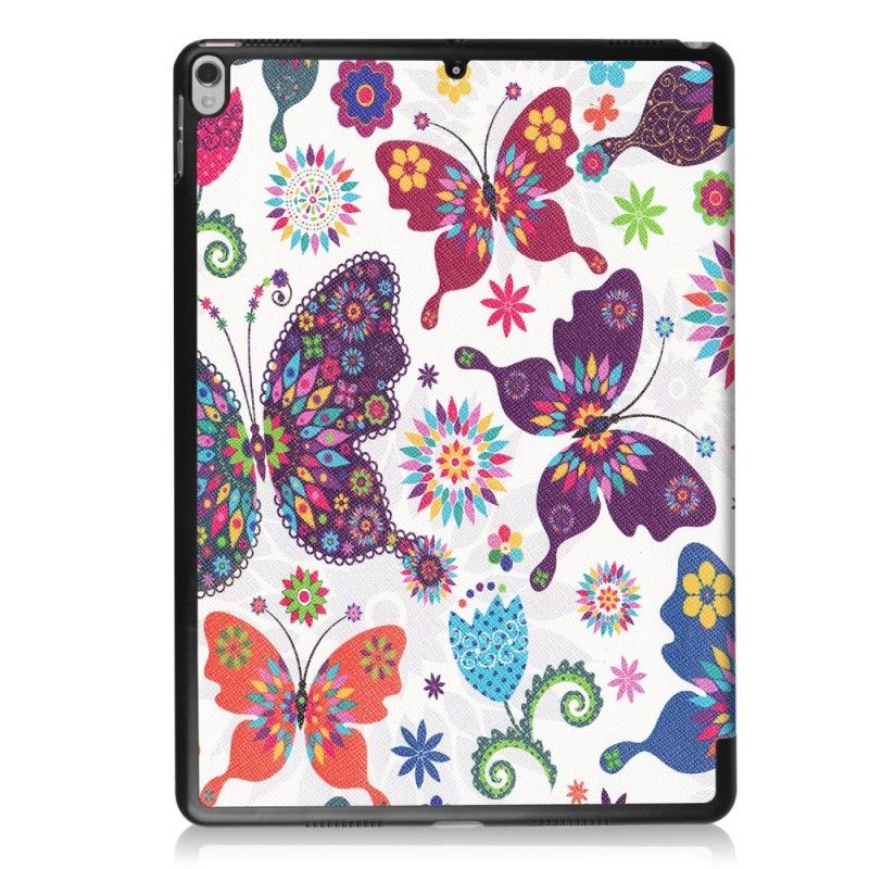 Folio Deksel iPad Pro 10.5" Sommerfugler Og Blomster Beskyttelse