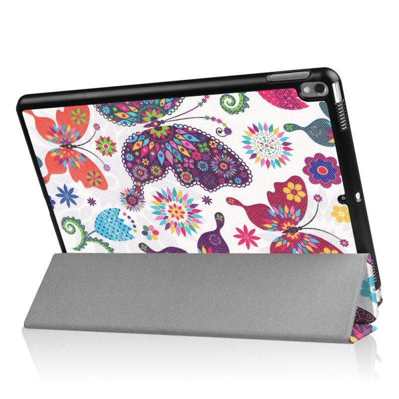 Folio Deksel iPad Pro 10.5" Sommerfugler Og Blomster Beskyttelse