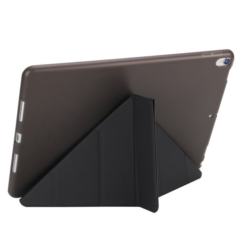 Smart Veske iPad Pro 10.5" Svart Kunstlær Origami