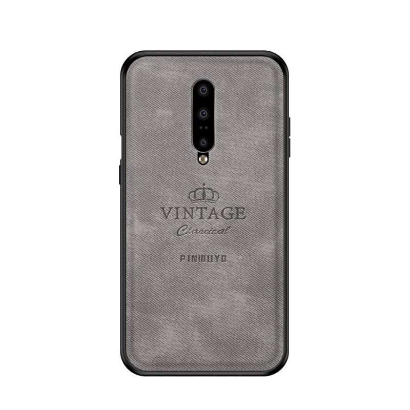 Deksel for OnePlus 7 Pro Svart Hederlig Årgang
