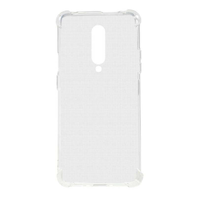 Deksel OnePlus 7 Pro Gjennomsiktige Forsterkede Hjørner Anti-fall