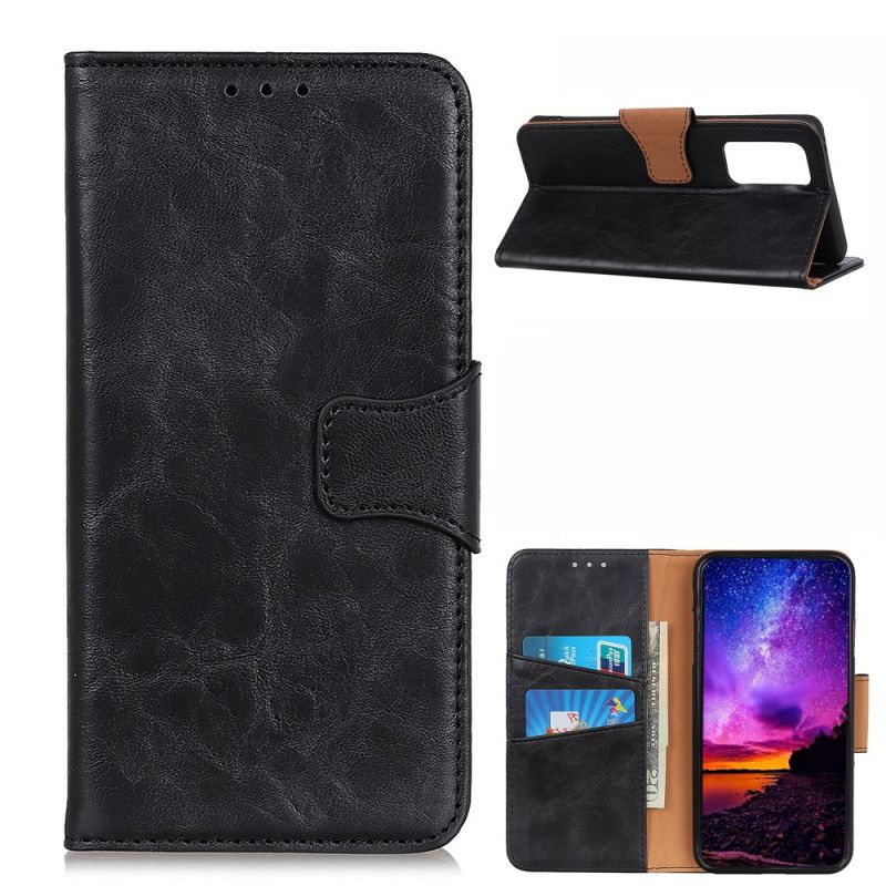 Folio Deksel Honor 10X Lite Svart Delt Lær Reversibel Lås