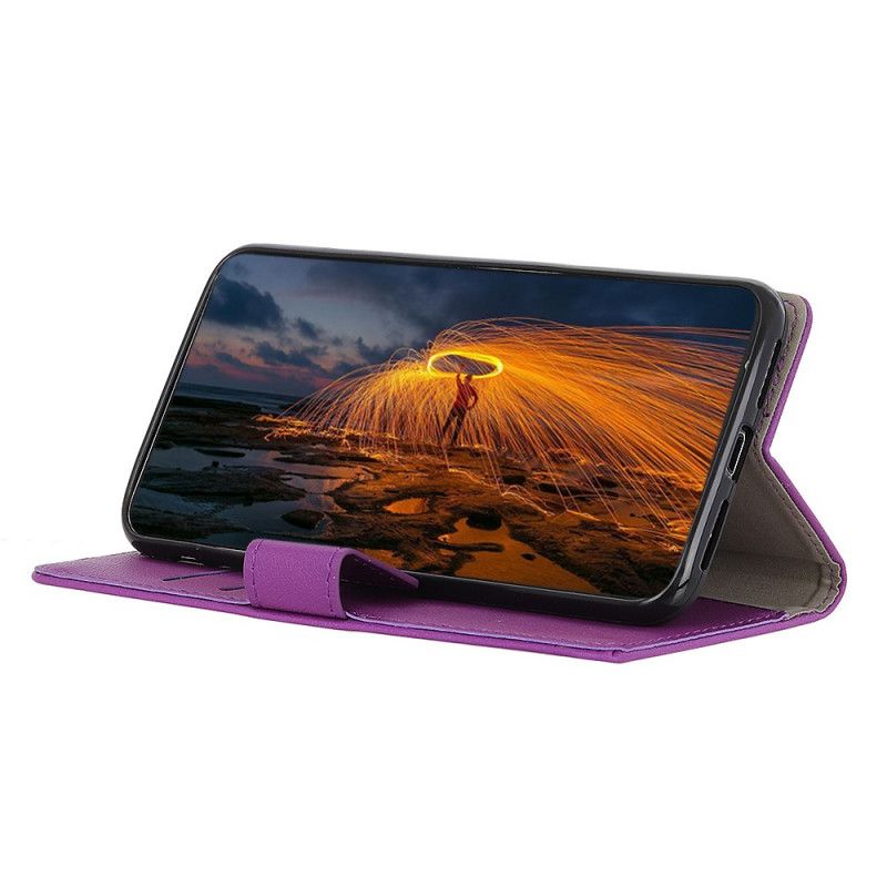 Folio Deksel Moto E20 / E30 / E40 Klassisk Khazneh