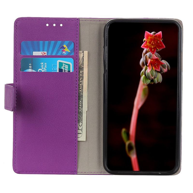 Folio Deksel Moto E20 / E30 / E40 Klassisk Khazneh