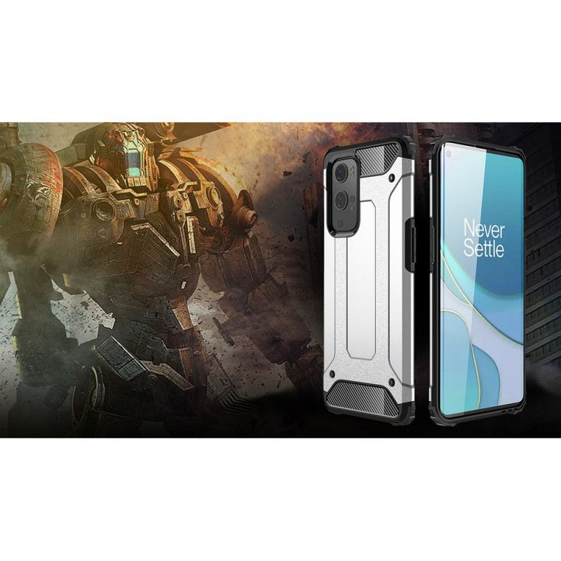 Deksel OnePlus 9 Pro Svart Mobildeksel Overlevende