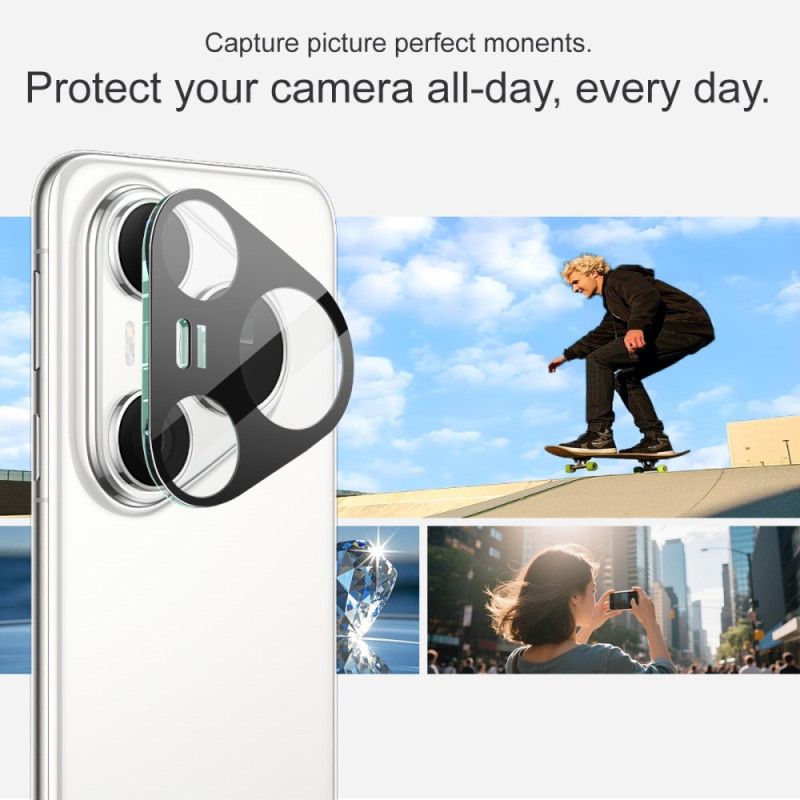 Herdet Glasslinsebeskytter For Huawei Pura 80 Pro (svart Versjon)