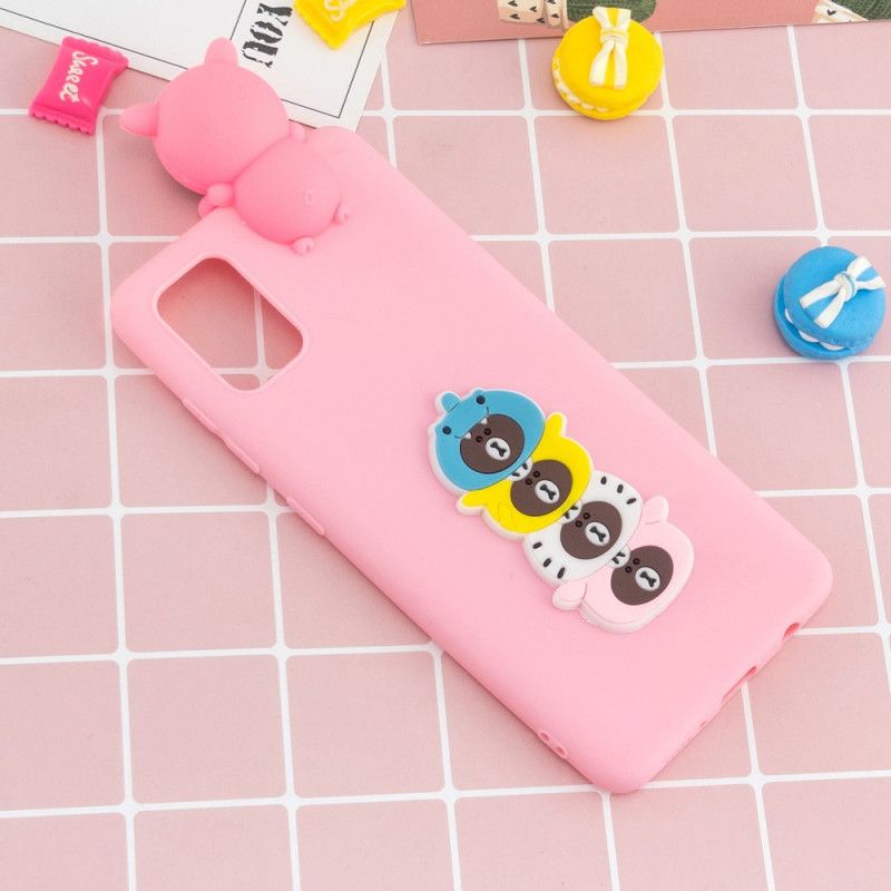 Deksel Samsung Galaxy A41 3D Rare Bjørner