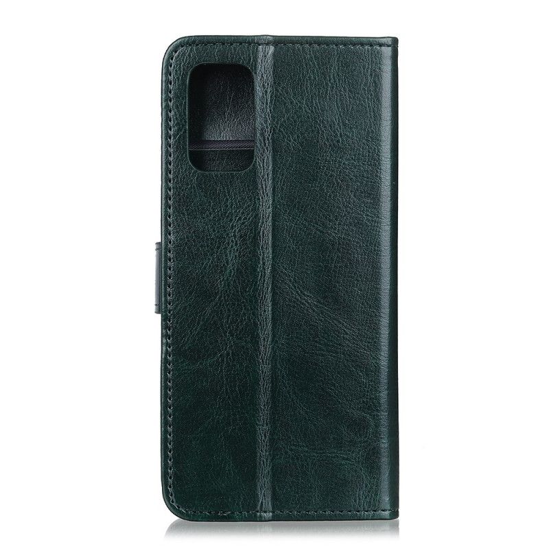 Folio Deksel Samsung Galaxy A41 Svart Designer Skinnstil
