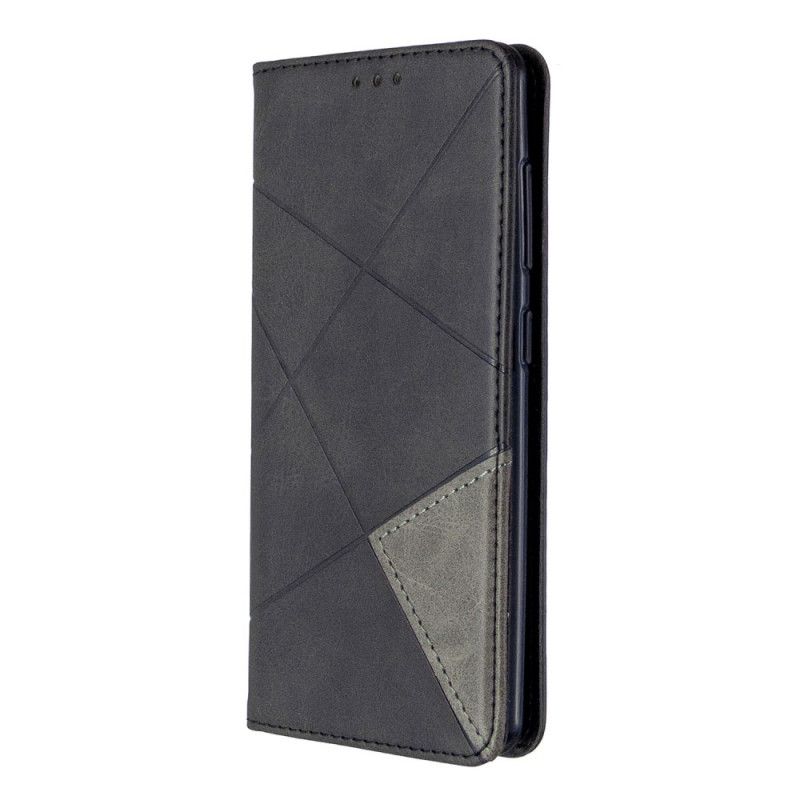 Folio Deksel Samsung Galaxy A41 Svart Mobildeksel Artiststil