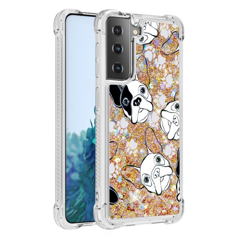 Deksel Samsung Galaxy S21 5G Mr Hundeglitter