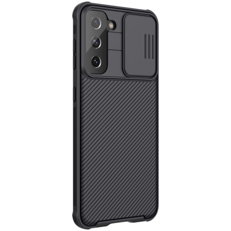 Deksel Samsung Galaxy S21 5G Svart Nillkin Kamskjerm Anti-fall