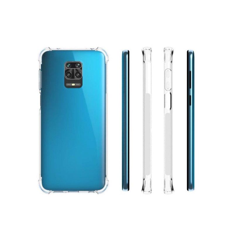 Deksel Xiaomi Redmi Note 9S / Note 9 Pro Forsterket Gjennomsiktig